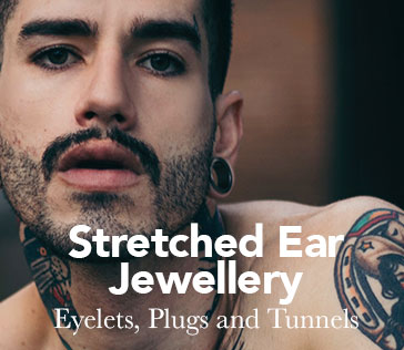 Home Page Mobile. Stretched Ear Jewellery