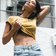 <p>Curved for comfort and style, navel bananabells are the go-to for belly button piercings, offering a secure fit with plenty of designs to suit any look or occasion.</p>