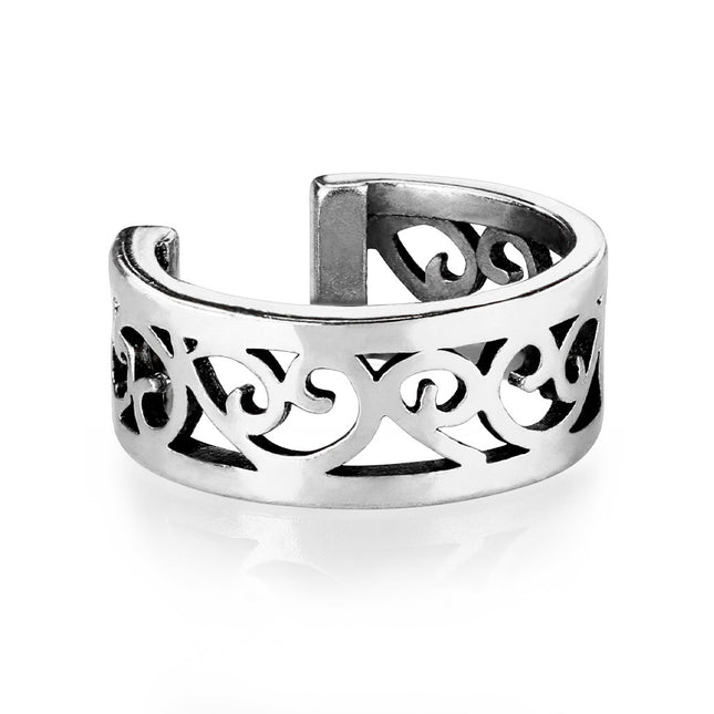 Non Piercing Ear Cuff Filigree Heart