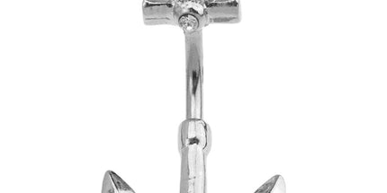 Anchor Fashion Navel In Gold or Silver