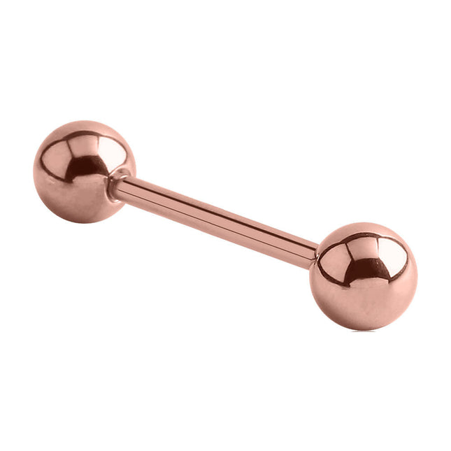 PVD Rose Gold Barbell