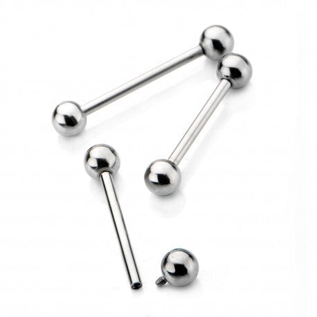 Invictus Titanium Internally Threaded Barbell
