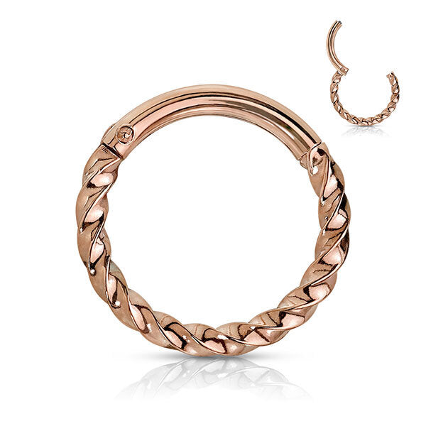 Steel Twisted Hinged Segment Ring