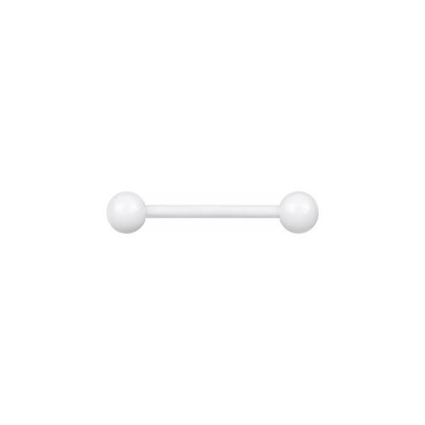 Bioplast White Micro Barbell