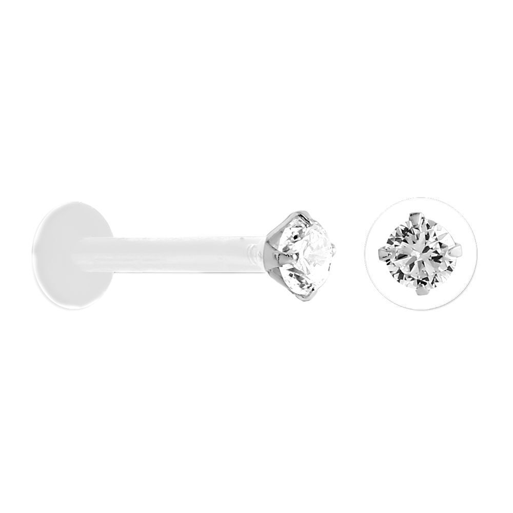 Silver labret deals