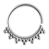 Annealed Decorative Steel Ring : 1.0mm (18ga) x 8mm