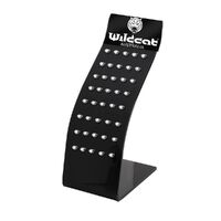 Empty 40pc Black Labret Stand : Black