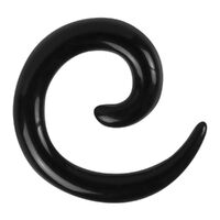 Darkside Acrylic Spiral : 4mm x Black