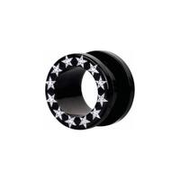 Darkside Acrylic Star Tunnel : 4mm x Black