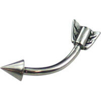 Eyebrow Bananabell Arrow : 1.2mm (16ga) x 8mm