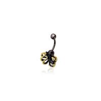 Kraken 316l surgical steel navel belly ring