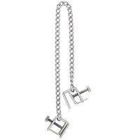 Press Style Nipple Clamps With Chain image