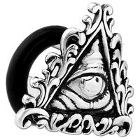 Steel Eye of Providence Single Flared Eyelet : 8mm