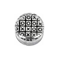 PMMA Silhouette Plug - Noughts and Crosses : 10mm