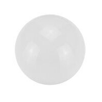 Supernova Pure White Screw Ball : 1.2mm (16ga) x 3mm