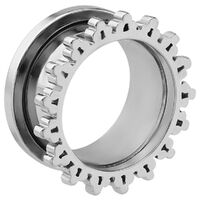 Steel Ornate Sun Threaded Tunnel : 8mm