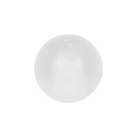 Fluoro Threaded Ball : 1.2mm (16ga) x 2.5mm x Clear