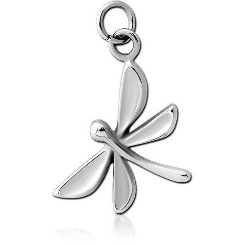 Surgical Stainless Steel Charm - Dragonfly