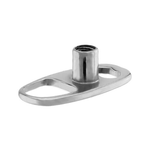 Titanium Dermal Anchor Wide Base : 1.6mm (14ga) x 2.0mm