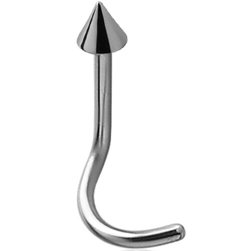 Titanium Cone Ponytail Nose Stud