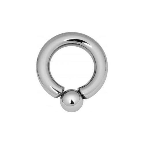 Titanium Highline® Screw In Ball Ring : 4mm (6ga) x 12mm