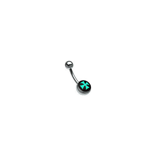 Titanium Picturebell Cross Green/Black