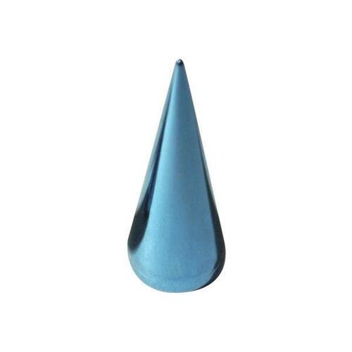 Titanium Highline® Pico Cones : 1.6mm (14ga) x 4mm x 8mm x Light Blue