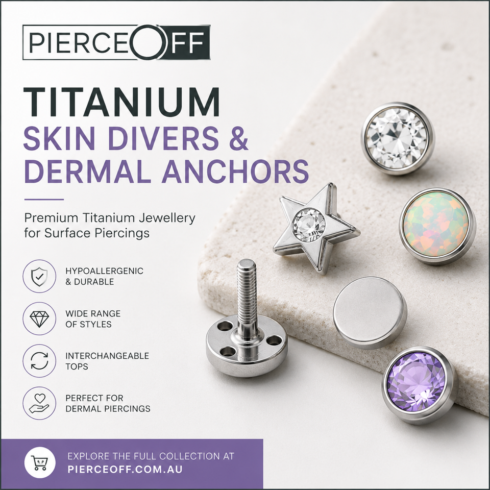 Titanium Skin Divers & Dermal Anchors: Everything You Need to Know