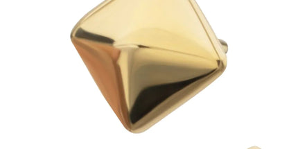 Invictus 14Kt Yellow Gold M0.8 Internally Threaded Pyramid Top