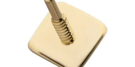 Invictus 14Kt Yellow Gold M0.8 Internally Threaded Pyramid Top