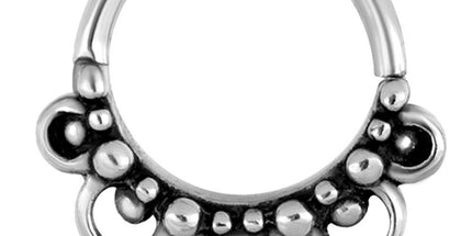 Annealed Decorative Steel Ring 2
