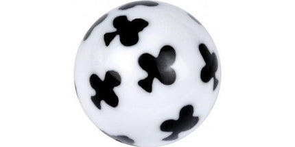 Acrylic Playing Card Ball Clubs 8mm