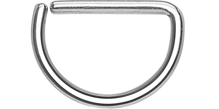 Surgical Steel Annealed D Ring 10mm