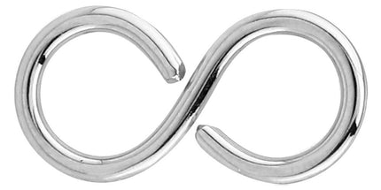 Surgical Steel Annealed Infinity Continuous Ring