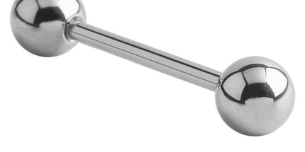 Steel Highline Barbells Sizes 1.6mm to 4.0mm 1.6mm (14ga) / 4mm / 12mm