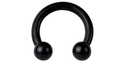 Bioplast Black Circular Barbell 10mm