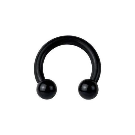 Bioplast Black Circular Barbell 10mm