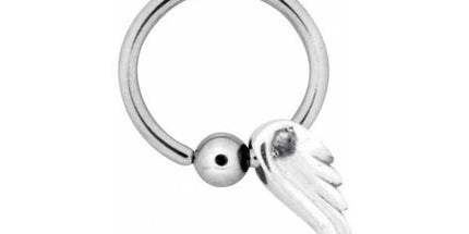 Steel Basicline Winged Ball Closure Ring