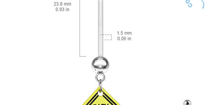 Bio Flex Baby on Board Sign Navel
