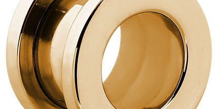 Bright Gold Flesh Tunnels