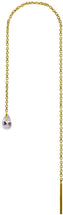 Bright Gold Threader Chain with Jewel