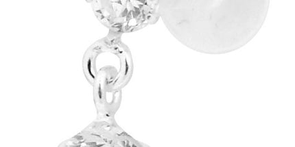 Bioplast Hanging Crystal Tragus Labret