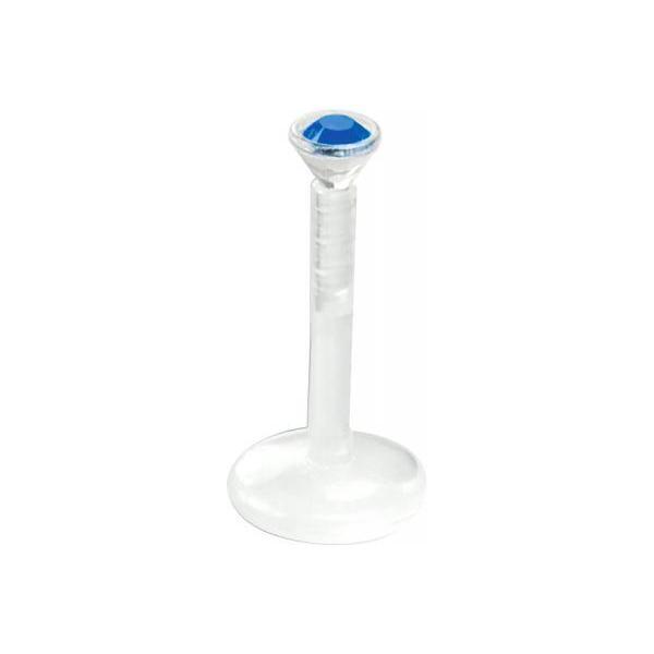 Bioplast Jewelled Clear Stem Labrets