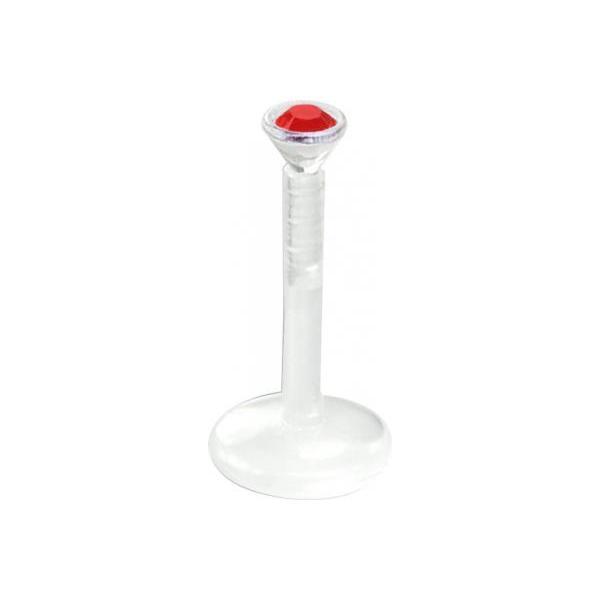Bioplast Jewelled Clear Stem Labrets
