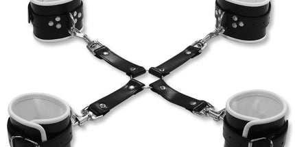 Leather 4 way Hogtie Set