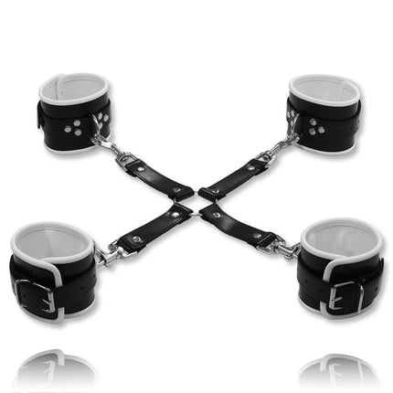 Leather 4 way Hogtie Set