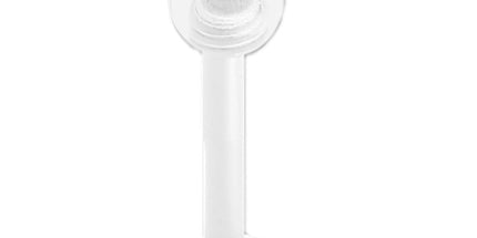 Bioplast Labret with Clear Ball