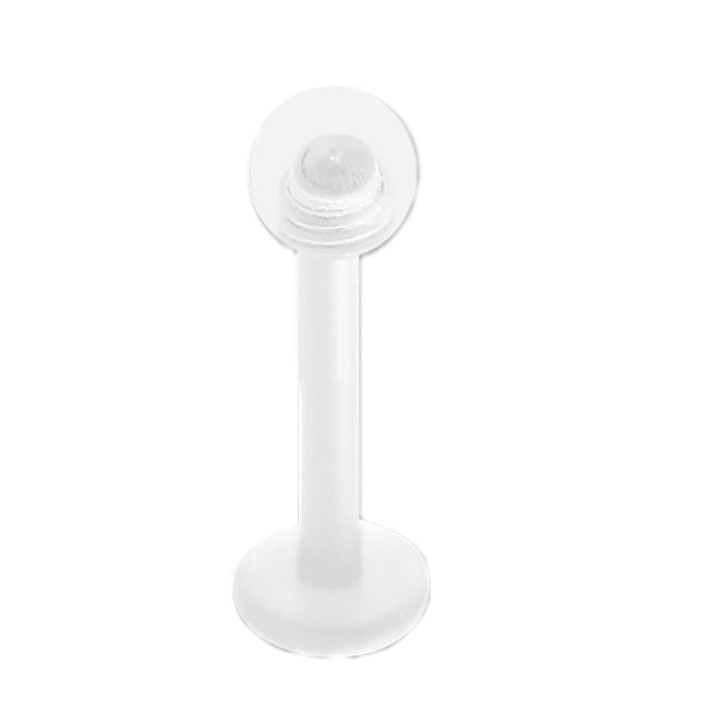 Bioplast Labret with Clear Ball