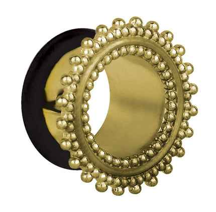 Ornate Cast Brass Single Flared Eyelet 3