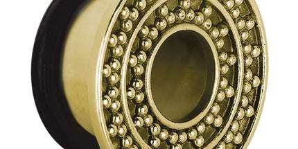 Ornate Cast Brass Single Flared Eyelet 6 to 14mm